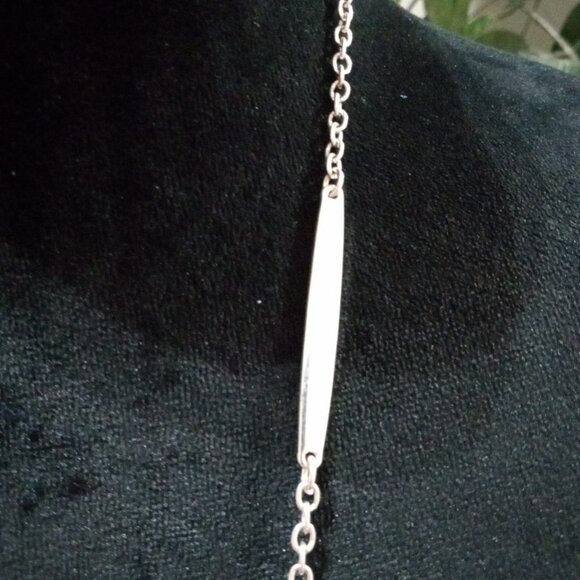 LC Lauren Conrad Womens Fashion Chunky Gold Tone Bars Long Necklace with Lobster - Picture 10 of 12